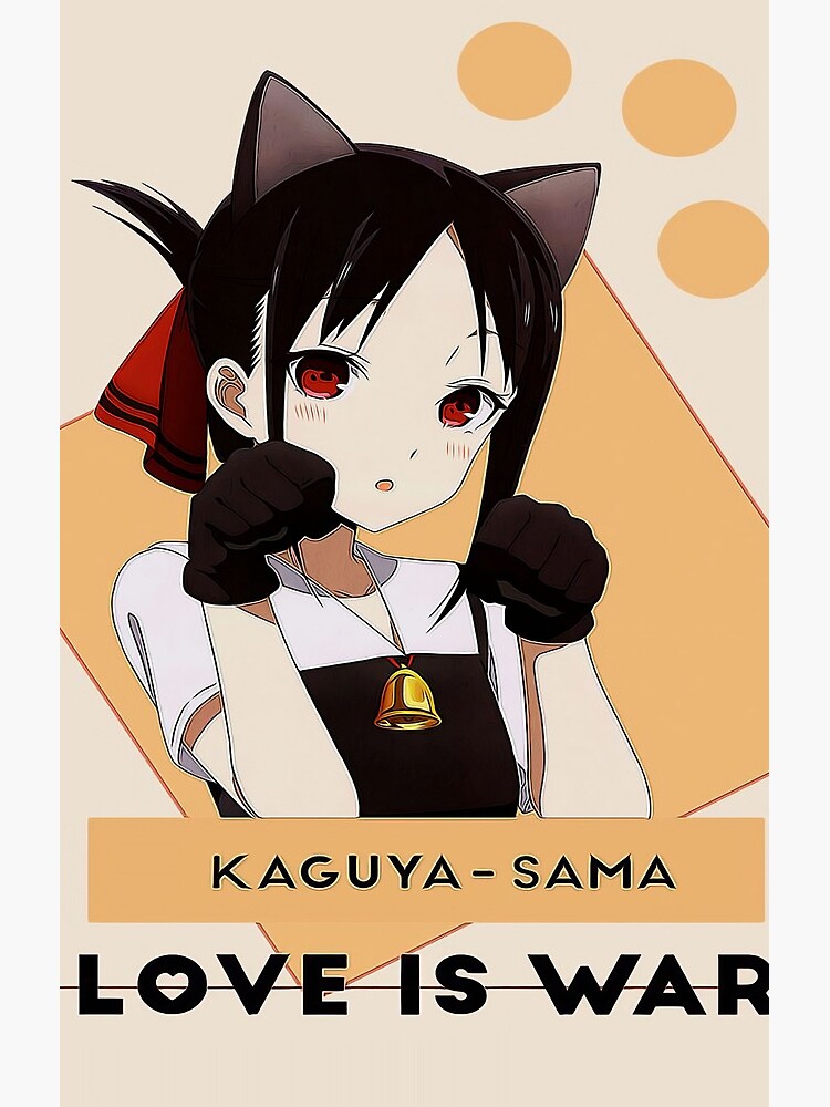 Love Is War Shinomiya Cat Cosplay Shower Curtain - Image 2