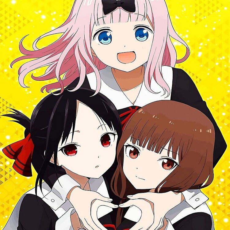 Love Is War Three Characters Tote Bag - Image 2