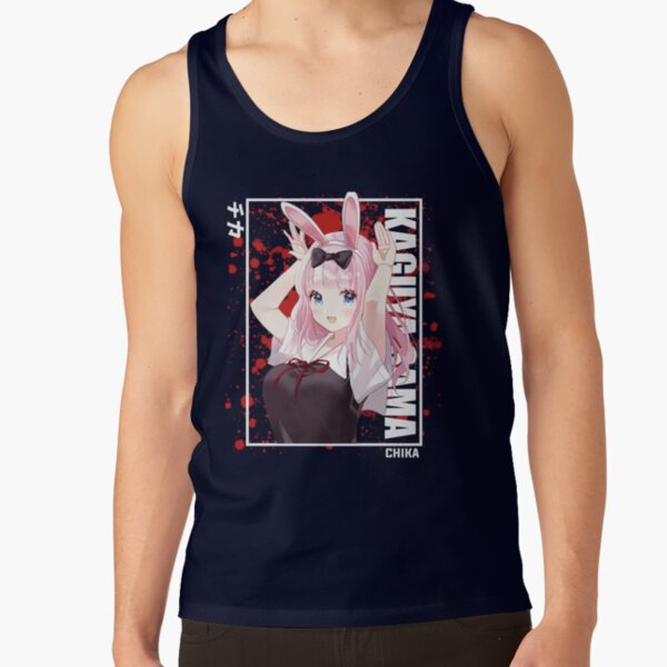 Kaguya Sama Chika Fujiwara Rabit Tank Top - Image 5