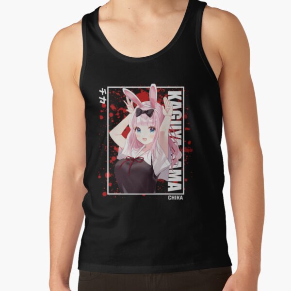 Kaguya Sama Chika Fujiwara Rabit Tank Top