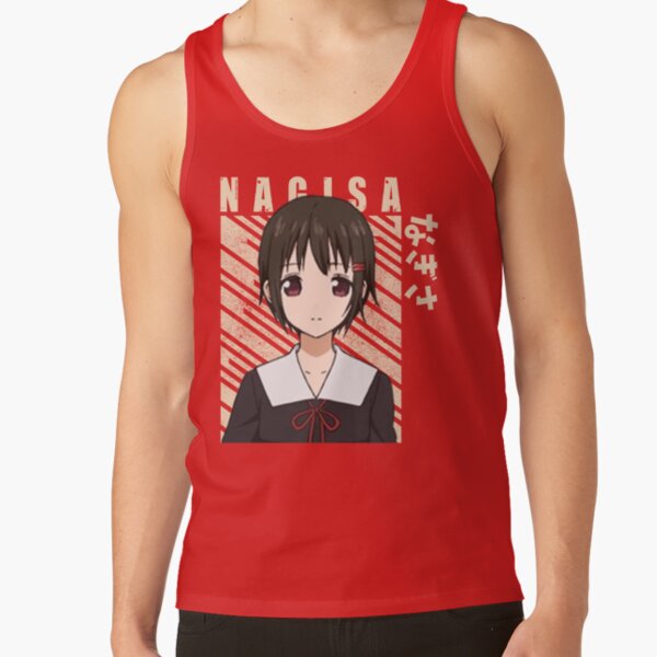 Kaguya Sama Nagisa Kashiwagi Profile Tank Top - Image 4