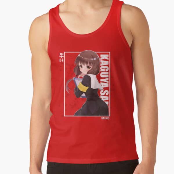 Kaguya Sama Miko Iino Cute Tank Top - Image 4