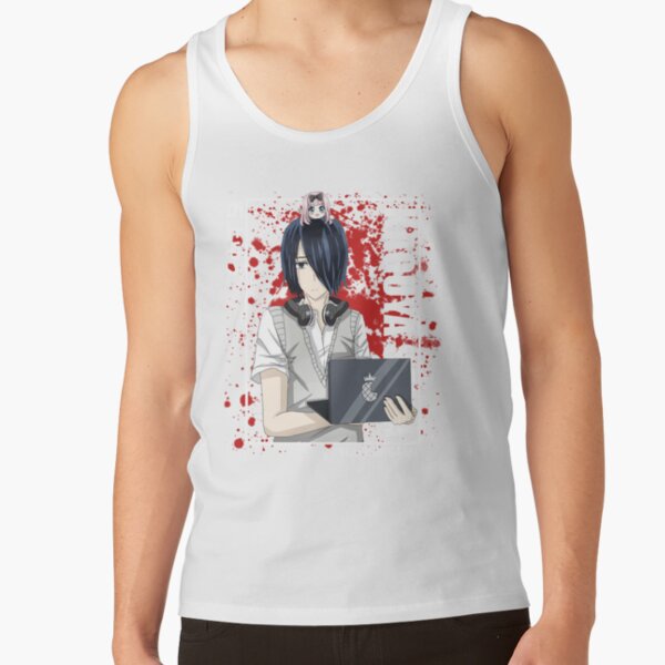 Kaguya Sama Yu Ishigami Chibi Tank Top - Image 2