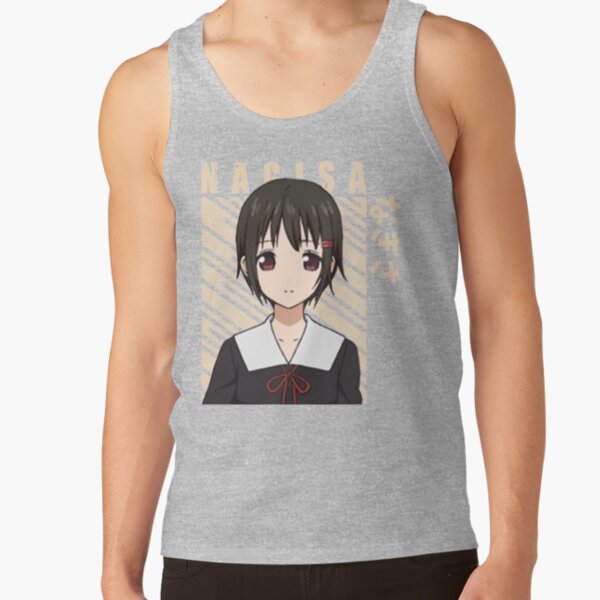 Kaguya Sama Nagisa Kashiwagi Profile Tank Top - Image 3