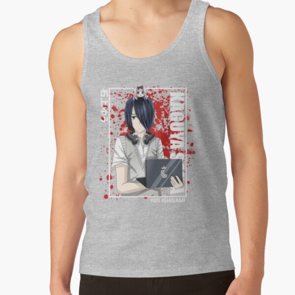 Kaguya Sama Yu Ishigami Chibi Tank Top - Image 3