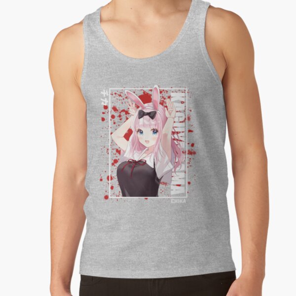 Kaguya Sama Chika Fujiwara Rabit Tank Top - Image 3
