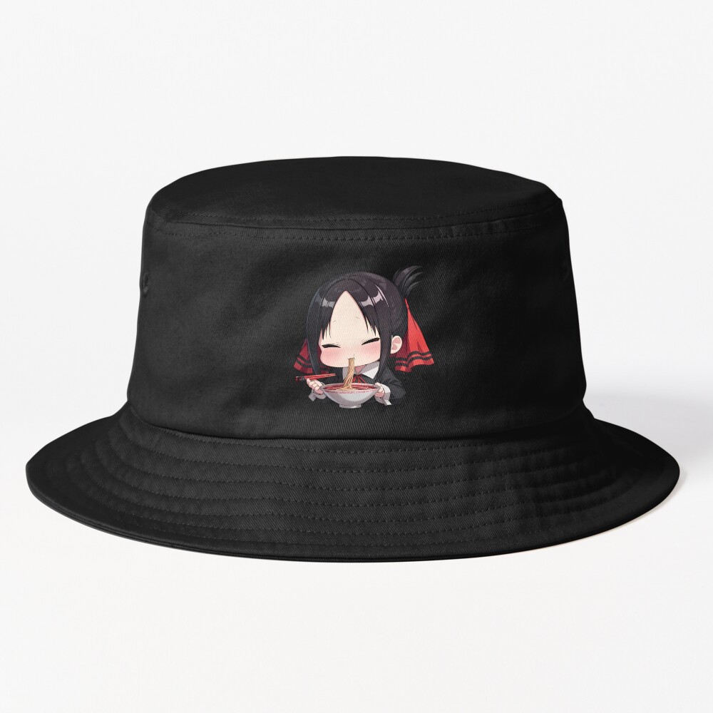 Kaguya Shinomiya Kaguya Sama Love Is War Anime Girl Kawaii Ramen Cute Soft Bucket Hat