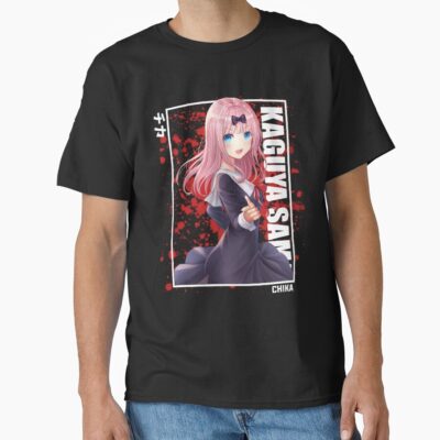 Kaguya Sama Chika Fujiwara Pink Hair T-shirt