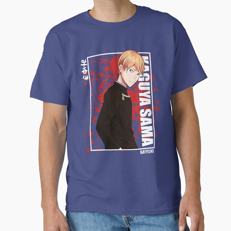 Kaguya Sama Miyuki Shirogane T-shirt - Image 4