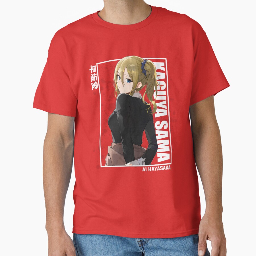 Kaguya Sama Ai Hayasaka Perrty T-shirt - Image 5