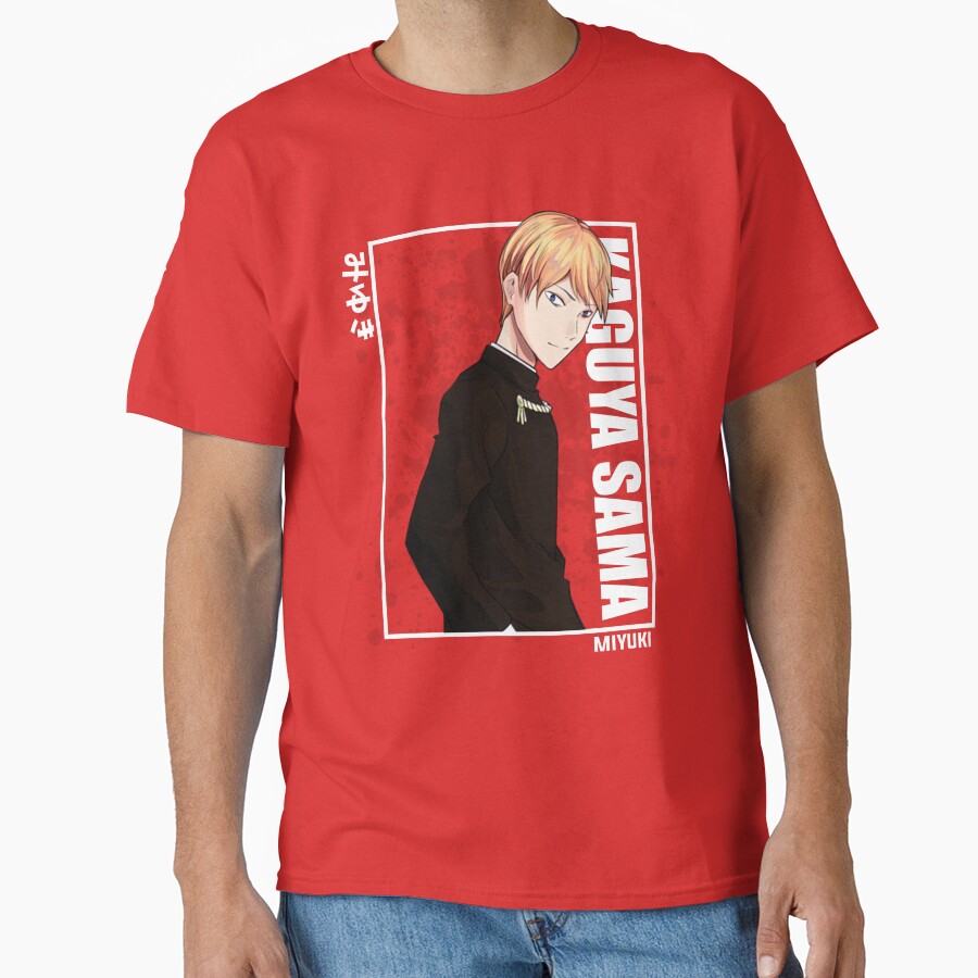 Kaguya Sama Miyuki Shirogane T-shirt - Image 5