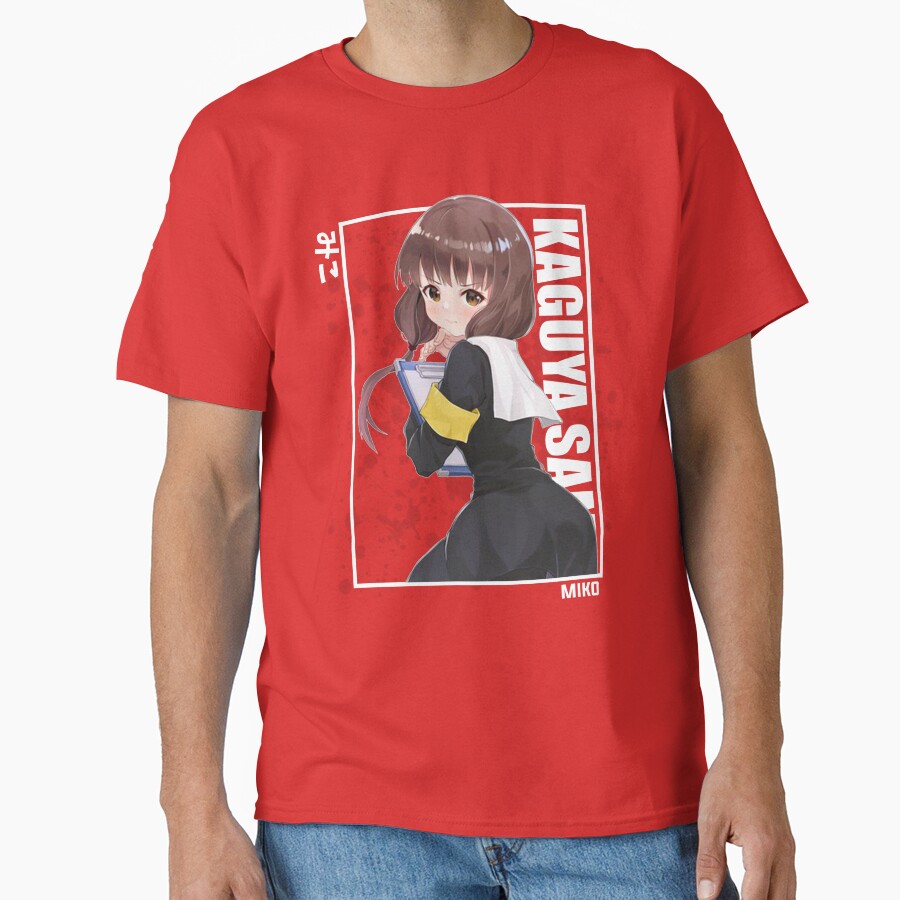 Kaguya Sama Miko Iino Cute T-shirt - Image 5