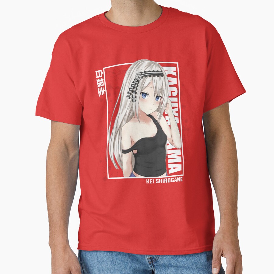 Kaguya Sama Kei Shirogane Black Shirt T-shirt - Image 5