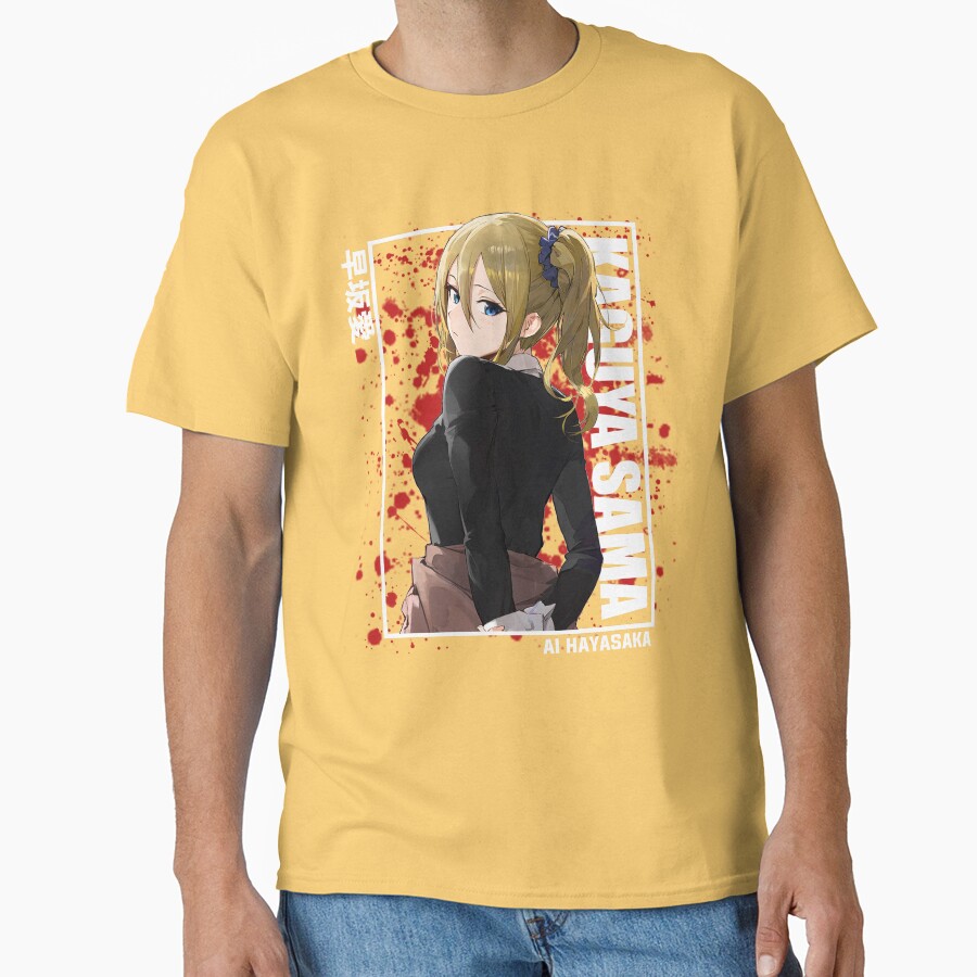 Kaguya Sama Ai Hayasaka Perrty T-shirt - Image 6