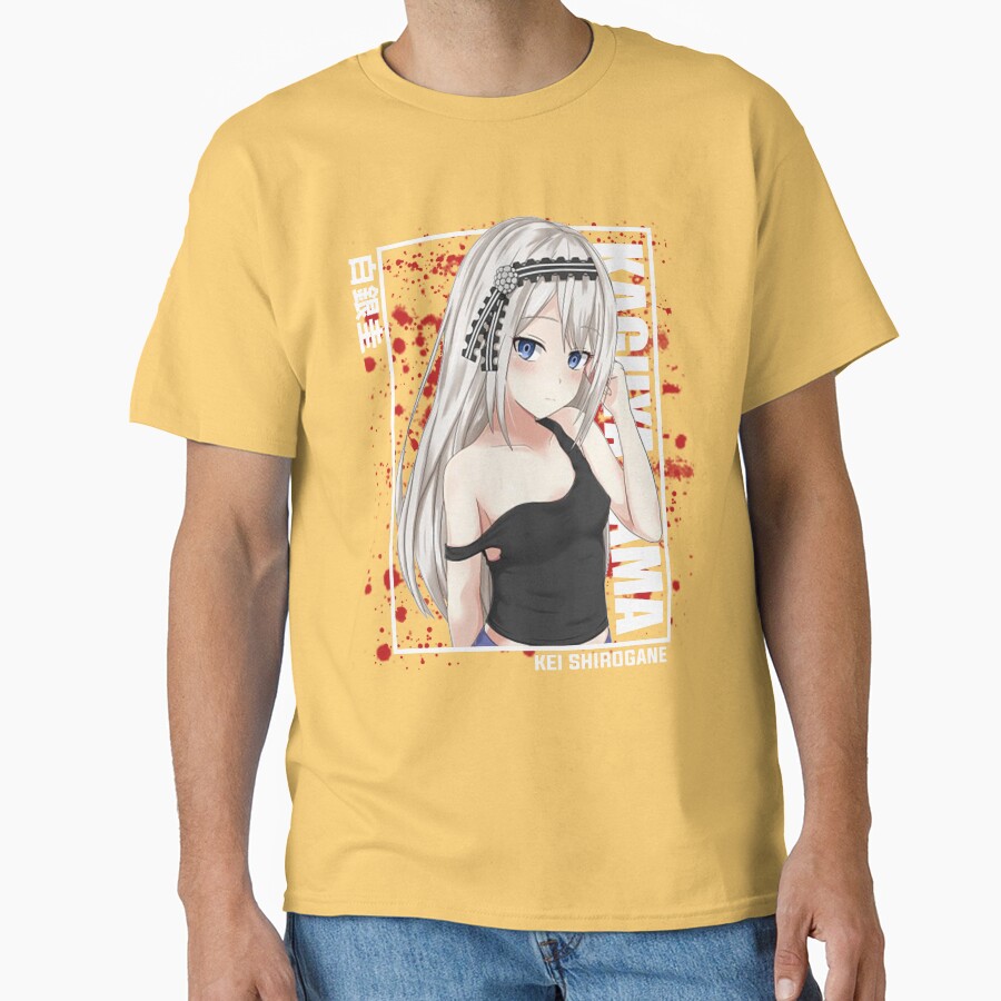 Kaguya Sama Kei Shirogane Black Shirt T-shirt - Image 6