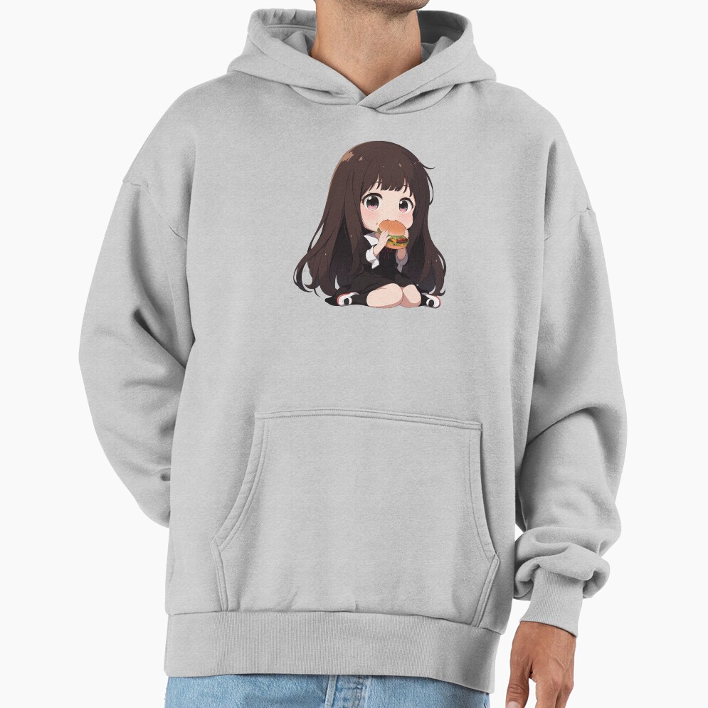 Miko Iino Kaguya Sama Love Is War Chibi Kawaii Smile Hoodie - Image 4
