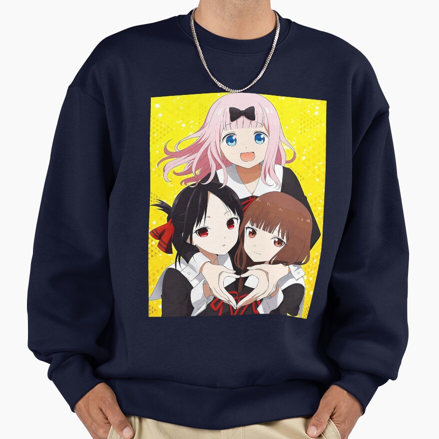 Love Is War Three Characters Sweatshirt - Image 5