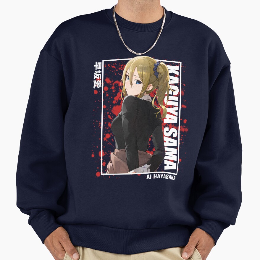 Kaguya Sama Ai Hayasaka Perrty Sweatshirt - Image 5