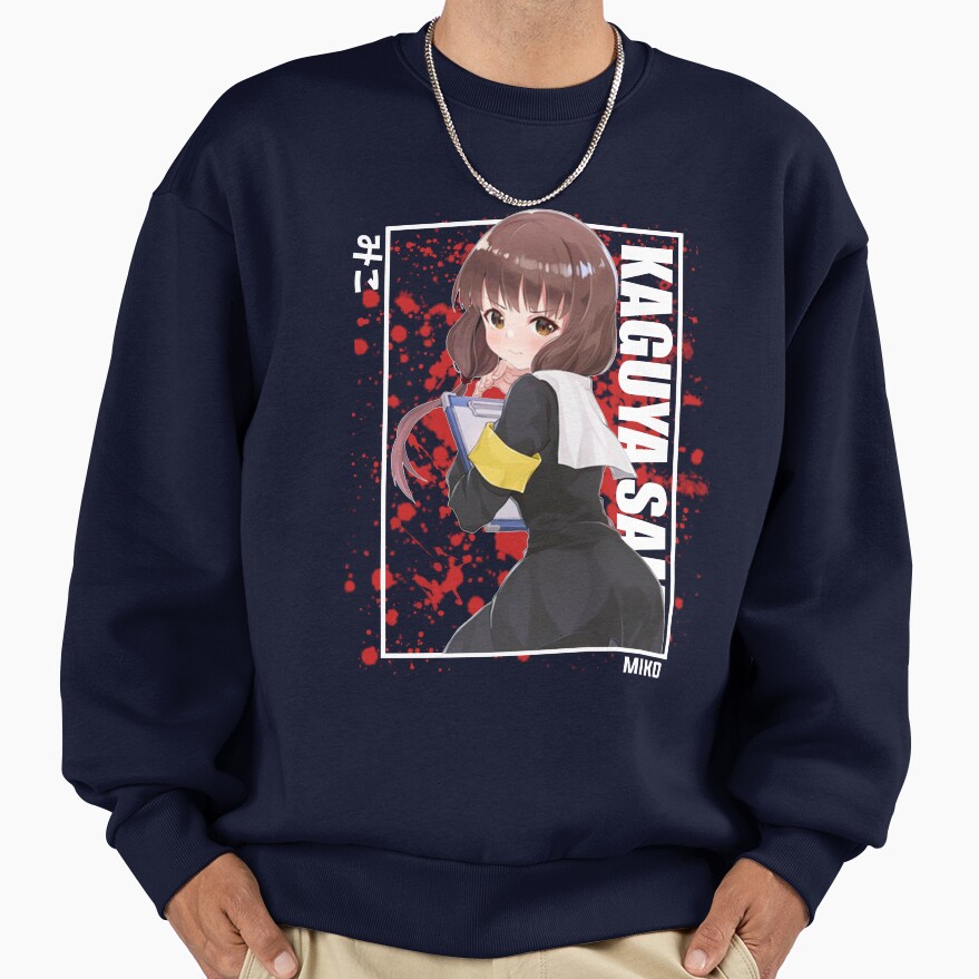 Kaguya Sama Miko Iino Cute Sweatshirt - Image 5