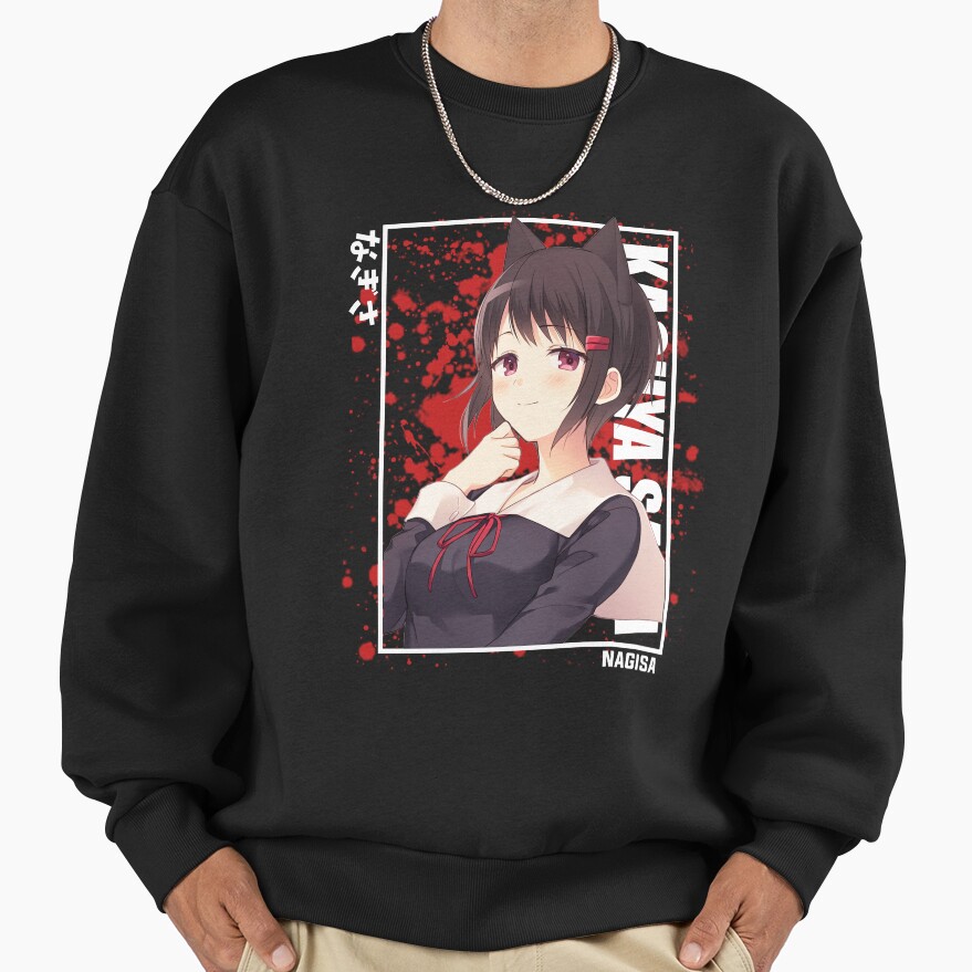 Kaguya Sama Nagisa Kashiwagi Cat Sweatshirt