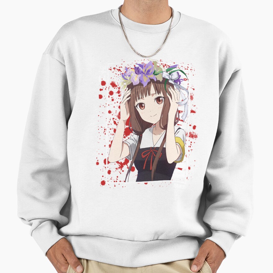 Kaguya Sama Miko Iino Cute Flower Sweatshirt - Image 2