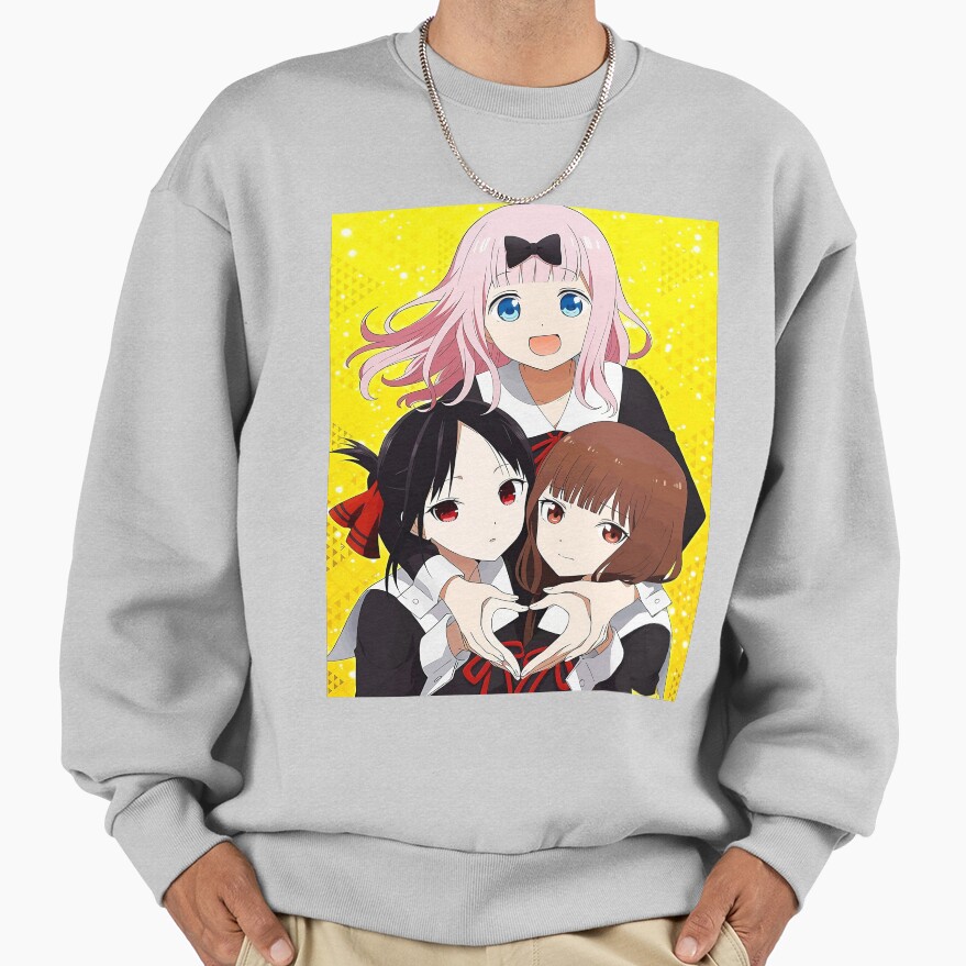 Love Is War Three Characters Sweatshirt - Image 4