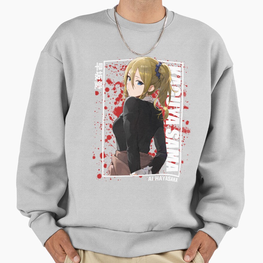 Kaguya Sama Ai Hayasaka Perrty Sweatshirt - Image 4