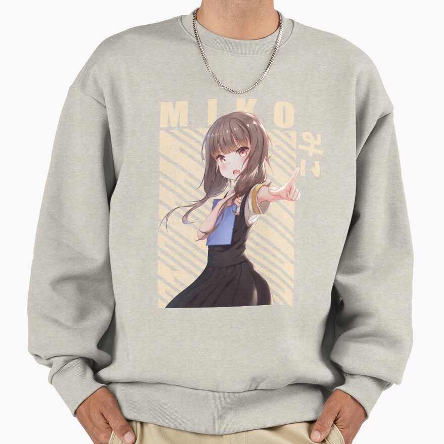 Kaguya Sama Miko Iino High Quality Sweatshirt - Image 3
