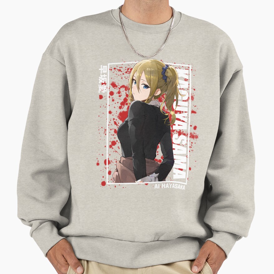 Kaguya Sama Ai Hayasaka Perrty Sweatshirt - Image 3