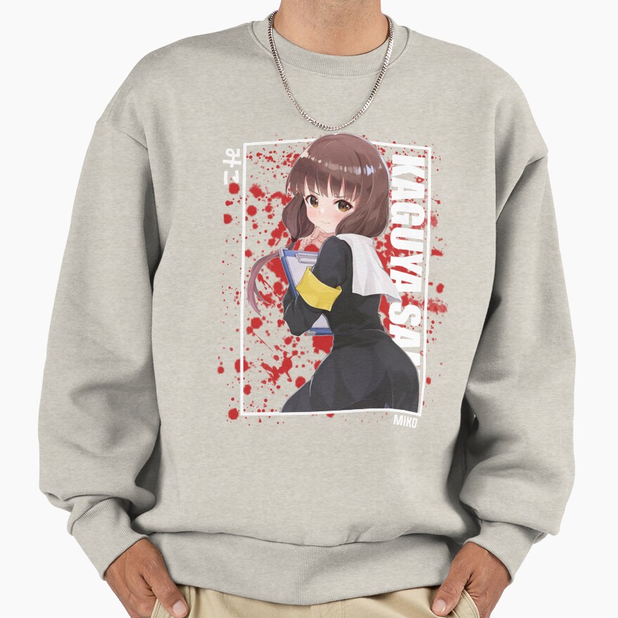 Kaguya Sama Miko Iino Cute Sweatshirt - Image 3