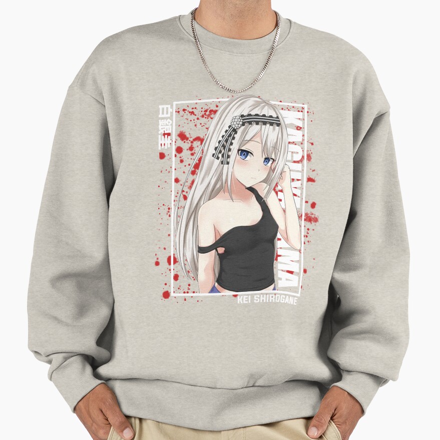 Kaguya Sama Kei Shirogane Black Shirt Sweatshirt - Image 3