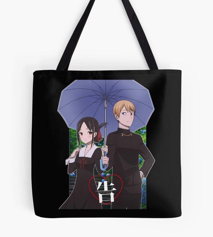 Kaguya Sama Love Is War Vaporwave 90s Aesthetic Tote Bag