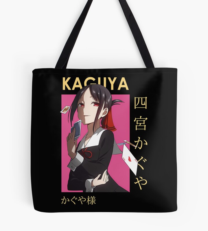 Kaguya Shinomiya Kaguya Sama Smug Card Anime Tote Bag
