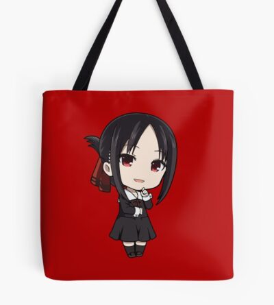 Kaguya Sama Love Is War Shinomiya Red Background Tote Bag