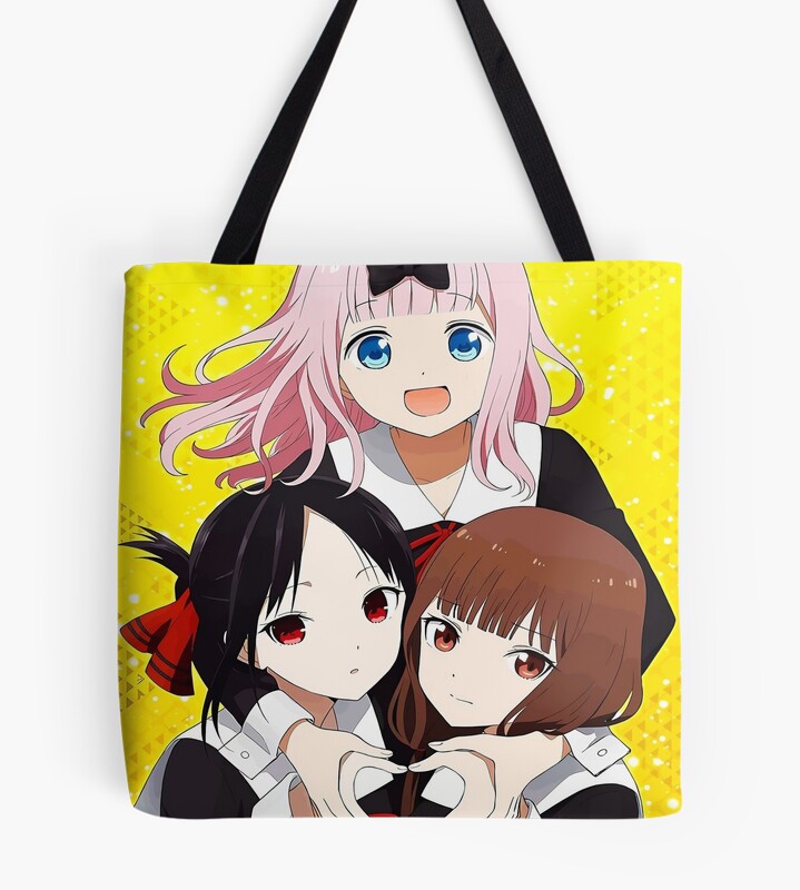Love Is War Three Characters Tote Bag