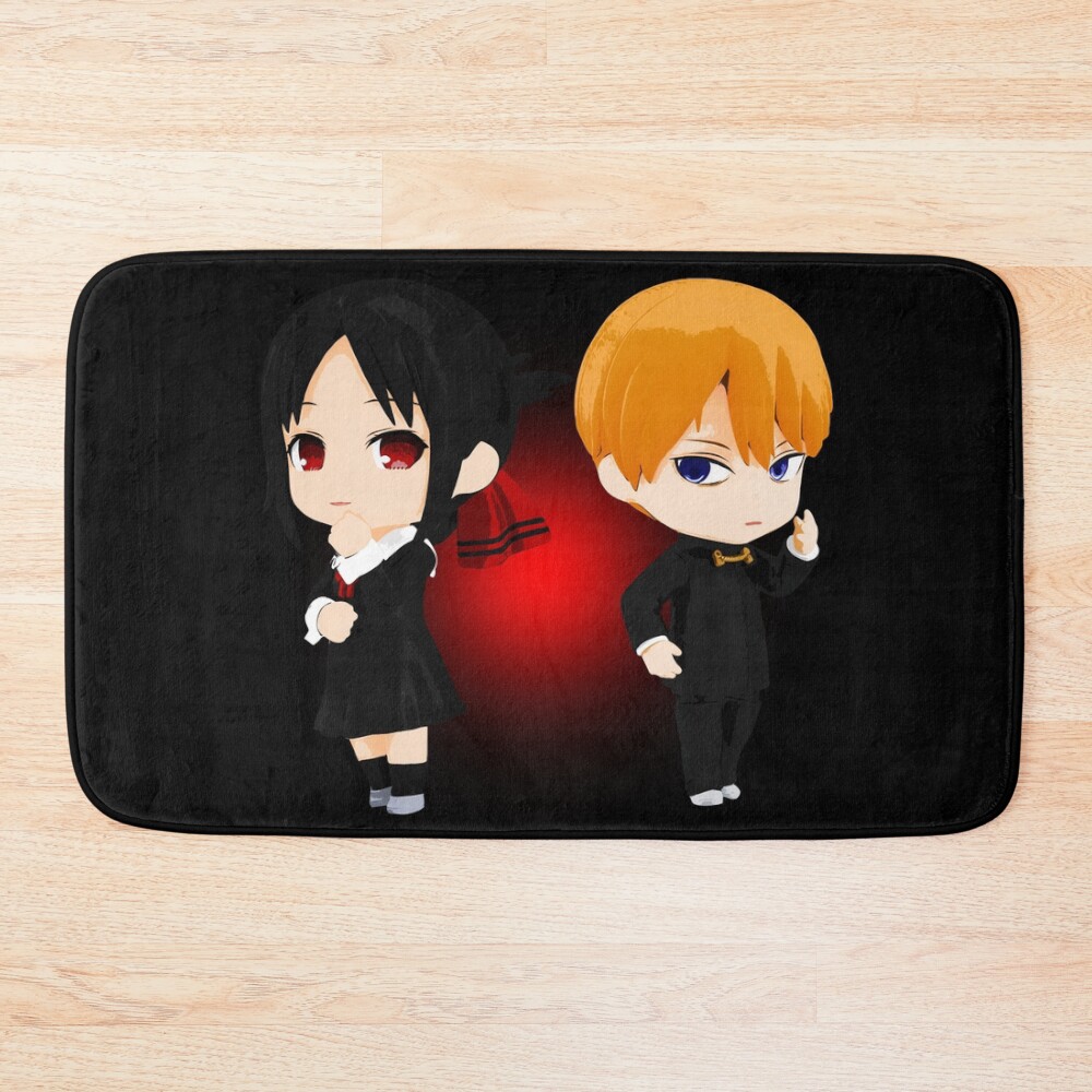 Kaguya Sama Miyuki And Shinomiya Bath Mat