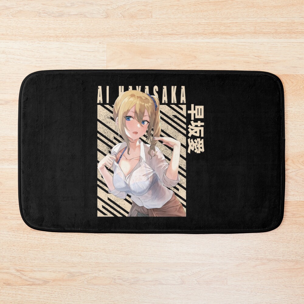 Kaguya Sama Ai Hayasaka Yellow Bath Mat