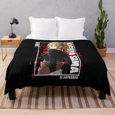 Kaguya Sama Ai Hayasaka Throw Blanket