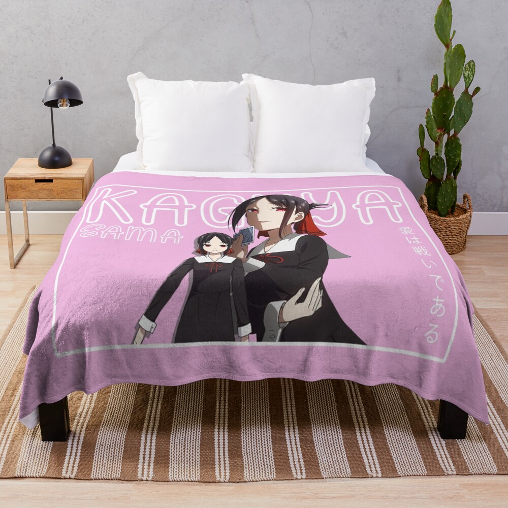Kaguya Sama Love Is War Throw Blanket
