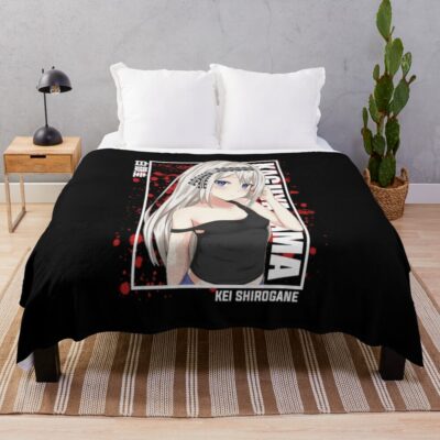 Kaguya Sama Kei Shirogane Throw Blanket