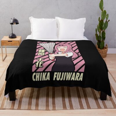 Fujiwara Kaguya Sama Throw Blanket