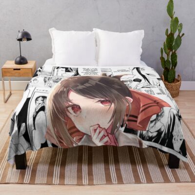 Kaguya Shinomiya Throw Blanket