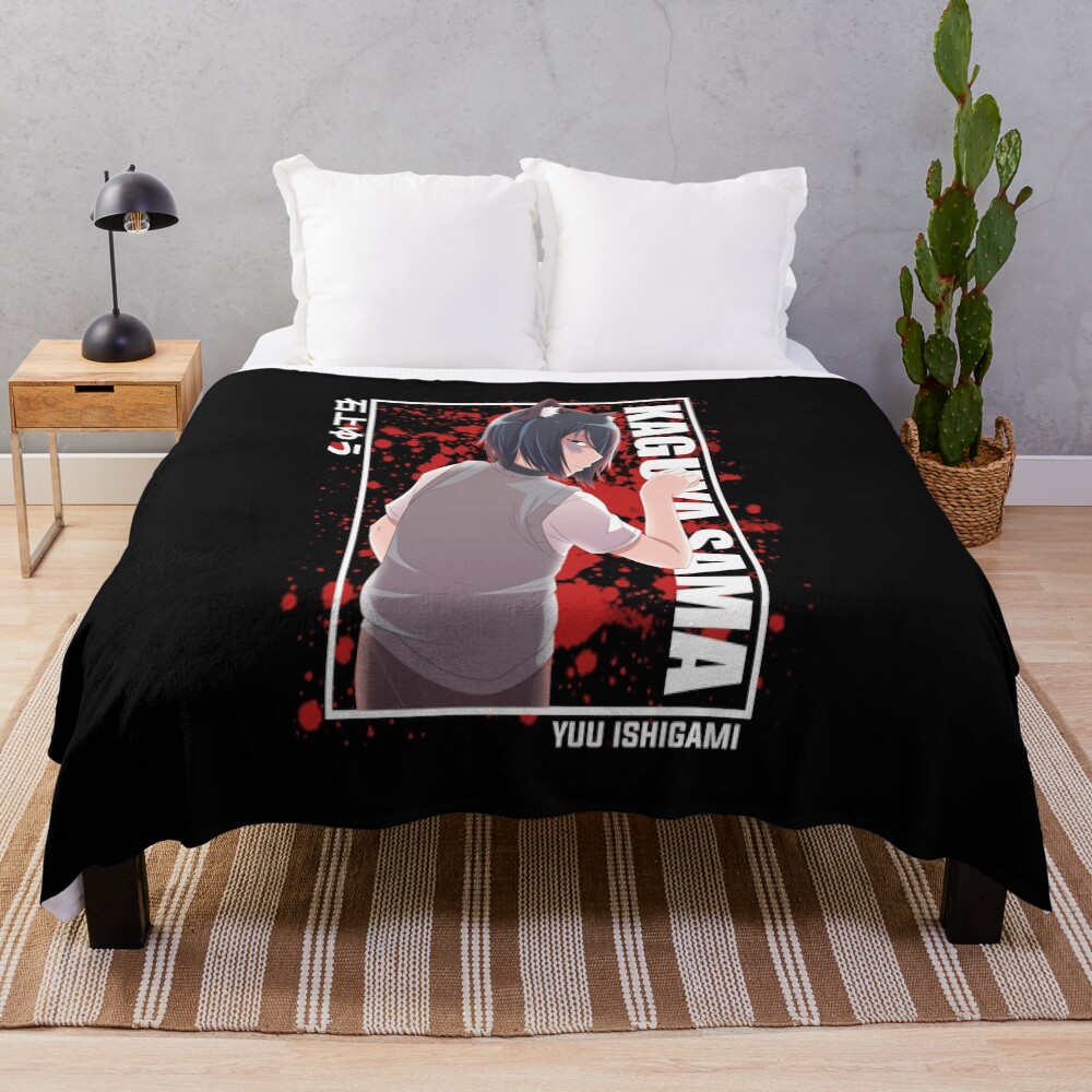 Kaguya Sama Yu Ishigami Throw Blanket