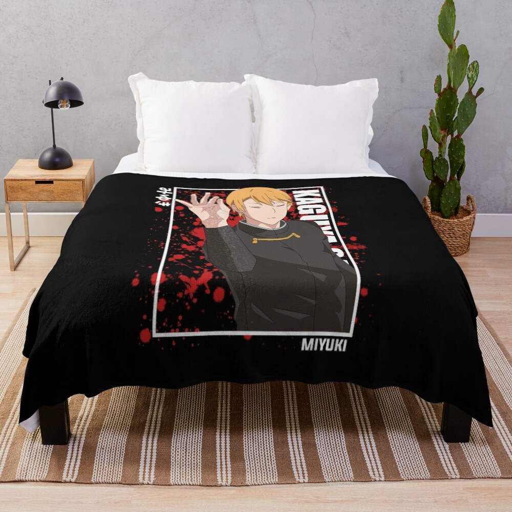 Kaguya Sama Miyuki Shirogane Cool Throw Blanket