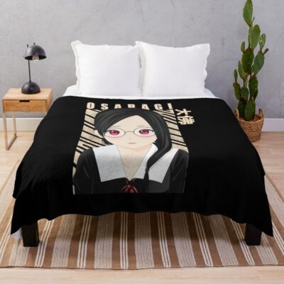 Kaguya Sama Kobachi Osaragi Throw Blanket