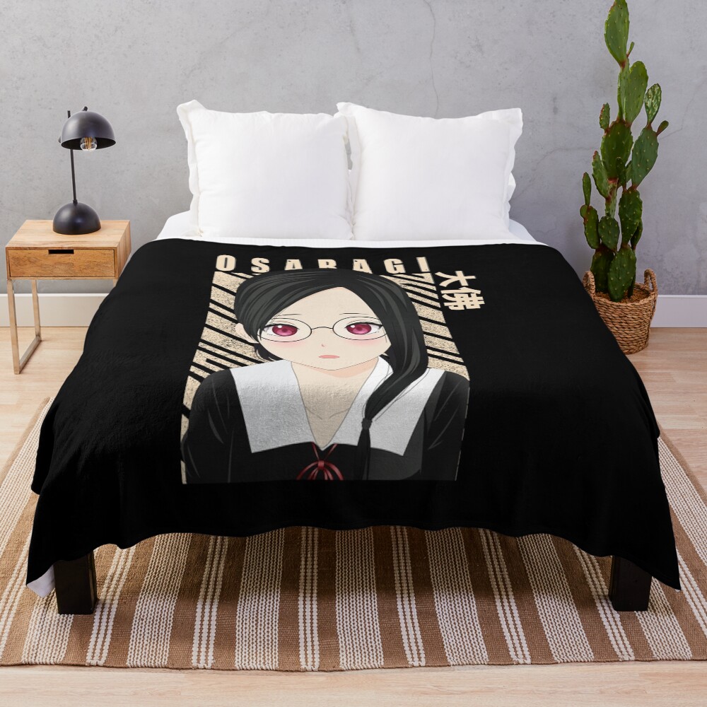 Kaguya Sama Kobachi Osaragi Throw Blanket