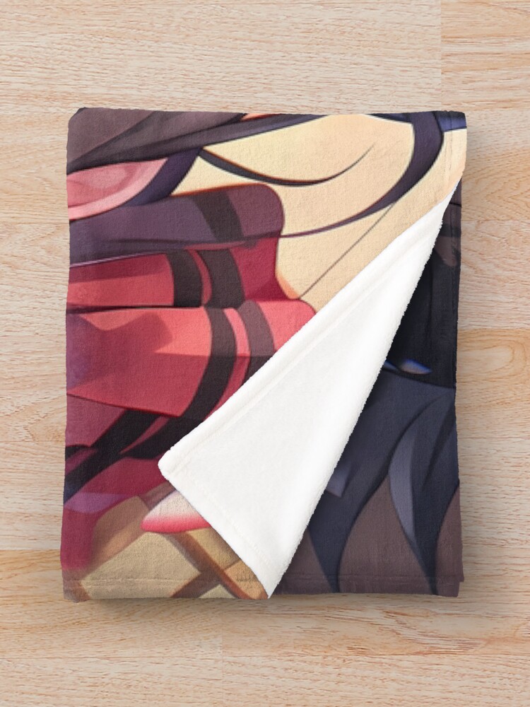 Kaguya Shinomiya Kaguya Sama Elegant Kimono In Cherry Blossom Light Throw Blanket - Image 2
