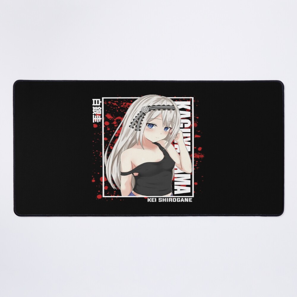 Kaguya Sama Kei Shirogane Mouse Pad