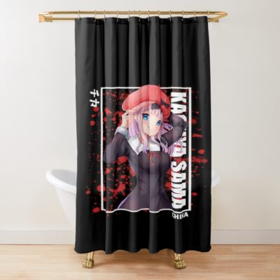 Kaguya Sama Chika Fujiwara Shower Curtain