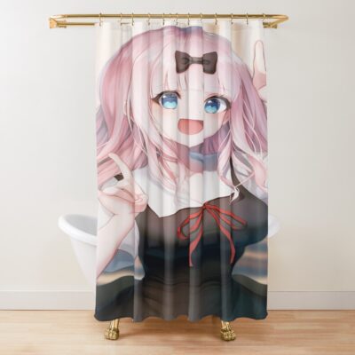 Love Is War Shower Curtain